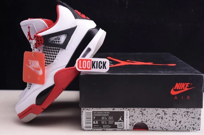 Cheap Red 4 Fire Jordan DC7770-160 (2020) Retro Air 0823